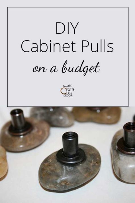 How To Make Cabinet Pulls On A Budget - Rustic Crafts & Chic Decor Cabinet Pulls Diy, Diy Cabinet Handles, Best Pico De Gallo Recipes, Diy Cabinet Hardware, Homemade Cabinets, Rustic Cabinet Hardware, Drawer Pulls Diy, Rustic Drawer Pulls, Heights House