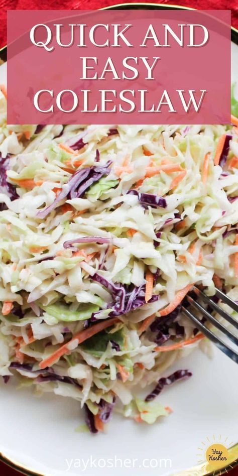 Coslaw Recipes, Recipe With Apple Cider, Quick Coleslaw, Easy Coleslaw Dressing, Easy Coleslaw Recipe, Coleslaw For Pulled Pork, Recipe With Apple, Coleslaw Dressing Recipe, Best Coleslaw Recipe