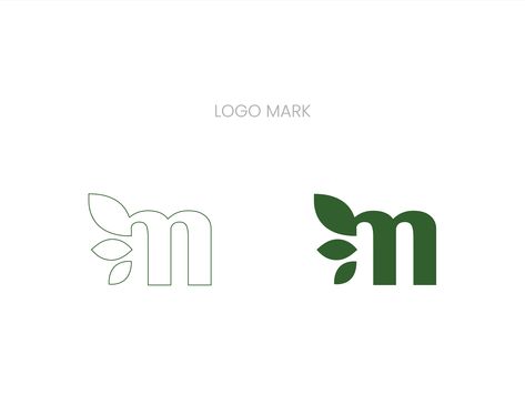 Plant Logos Design, Logo For Plant Business, Natural Logo Ideas, Plant Company Logo, Botanical Branding Design, Gardening Logo Design, Logos With Leaves, Logo Brand Identity Design, Wellness Logo Ideas