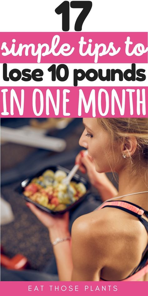 17 Simple Tips To Lose 10 Pounds In A Month - Losing Weight Tips For Women Over 40: If you need to loose 10 pounds in a month or less than a month, these lazy girl hacks will help you shed extra pounds and achieve your fit body goals! Discover how to lose 10 pounds at home, lose 10 pounds at home in 1 week, lose 10 pounds, lose 10 pounds a month, lose 10 pounds 2 weeks, lose 10 pounds 3 days, lose 10 pounds a month meal plan, lose 10 pounds at home in 1 week diet, lose 10 pounds at home in 1 week workout, lose 10 pounds diet, lose 10 pounds meal plan, lose 10 pounds a month diet, lose 10 pounds at home in 1 week drink, lose 10 pounds a month workout, lose 10 pounds at home in 1 month, lose 10 pounds a week, lose 10 pounds a month over 40, lose 10 pounds at home, lose 10 pounds before and a Lose 10 Pounds A Month, Weight Tips For Women, 1 Week Workout, Lose 5kg, Loose 10 Pounds, 10 Pounds In A Month, Girl Hacks, Week Workout, Balanced Diet Plan