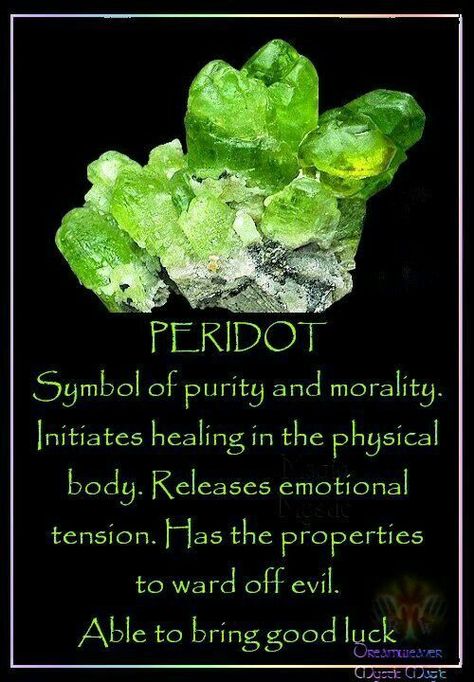 Bring Good Luck, Peridot Crystal, Gemstone Meanings, Crystal Therapy, Crystal Healing Stones, Les Chakras, Crystal Magic, Crystal Meanings, Mineral Stone