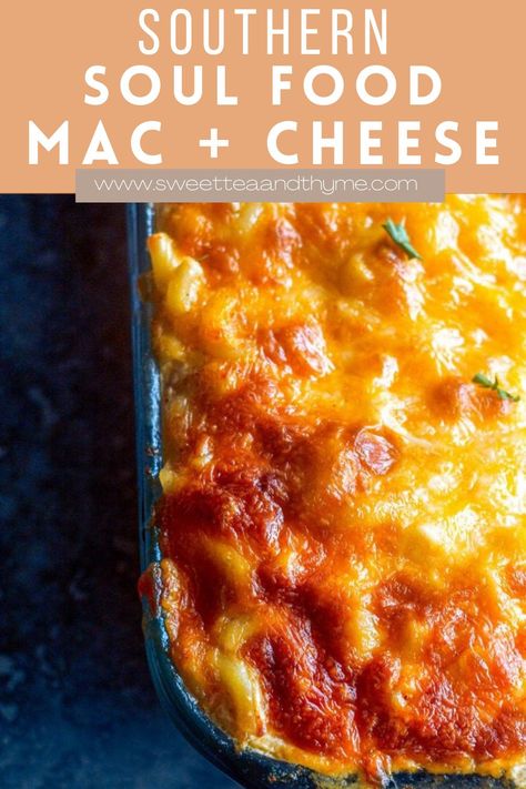 Soul Food Mac And Cheese, Food Mac And Cheese, Macncheese Recipe, Mac And Cheese Rezept, Southern Baked Macaroni And Cheese, Homemade Mac And Cheese Recipe Baked, Makaroni Keju, Mac And Cheese Recipe Soul Food, Southern Soul Food