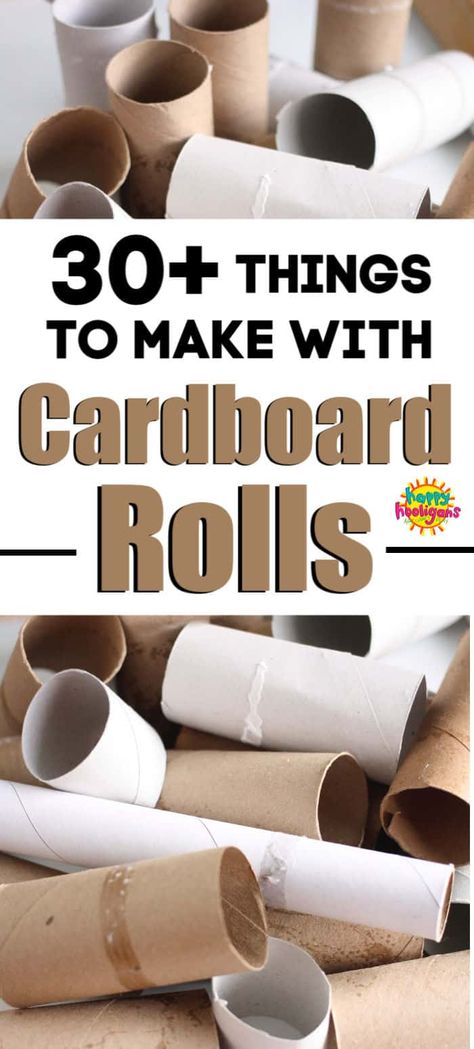 150+ Genius Recycling Projects Perfect for Earth Day Things To Make With Cardboard, Paper Towel Crafts, Diy Recycled Projects, Toilet Roll Craft, Cardboard Rolls, Toilet Paper Crafts, Toilet Paper Roll Crafts, Paper Roll Crafts, Diy Papier