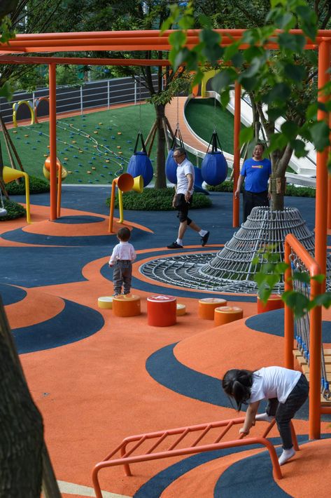 Kids Outdoor Playground, Playgrounds Architecture, Public Playground, Kids Backyard Playground, Kids Play Spaces, Urban Playground, Ultimate Backyard, Playground Areas, Fun Park