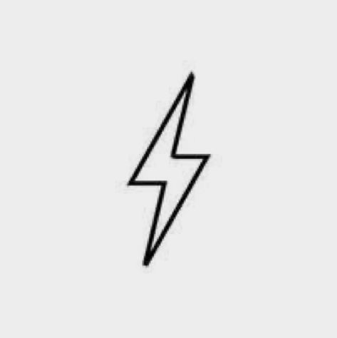 Lightning Bolt Tattoo Stencil, Minimalist Thunder Tattoo, Small Tattoos Lightning Bolt, Lightning Bolt Outline Tattoo, Lightening Bolt Tattoo Design, Koe Wetzel Lightning Bolt Tattoo, Lightning Bolt Tattoo Design, Simple Lightning Bolt Tattoo, Lightening Bolt Tattoo On Finger