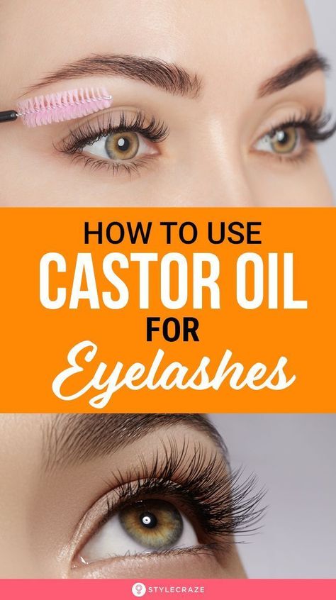 Eyelash Serum Diy, Castor Oil For Eyelashes, Oil For Eyelash Growth, Make Eyelashes Grow, Castor Oil For Face, Eyelashes Growth, Get Long Eyelashes, Castor Oil Uses, Castor Oil For Skin