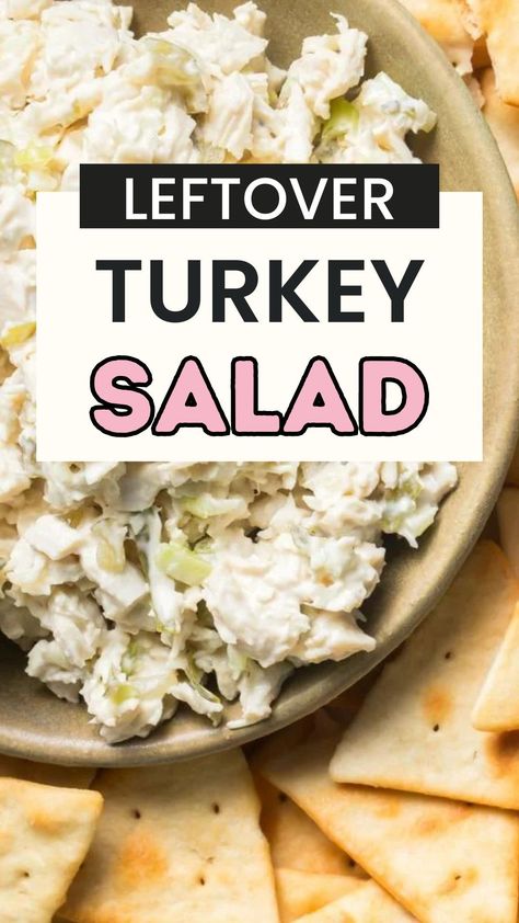 A leftover turkey salad recipe should be simple and easy but creamy and full of flavor. This ground turkey salad recipe will guide you to a delicious summer salad for crackers, lettuce wraps or turkey salad sandwich. A winning recipe with leftover turkey that's always a hit on a game day food table or as a staple Superbowl recipe. Give this homemade turkey salad recipe a try today! Turkey Salad Wrap, Easy Turkey Salad Recipe, Leftover Turkey Salad Sandwiches, Ground Turkey Salad Recipes, Ground Turkey Salad, Leftover Turkey Salad, Healthy Bbq Side Dishes, Turkey Salad Sandwich, Summer Lunch Recipes