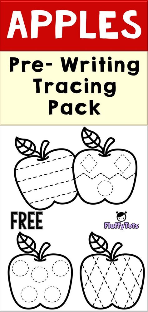 Apple Trouble Craft, Apple Writing Center Preschool, Apple Lesson Plans, Preschool Apple Activities, Preschool Apple Theme, Preschool Skills, September Preschool, Apple Lessons, Preschool Fall