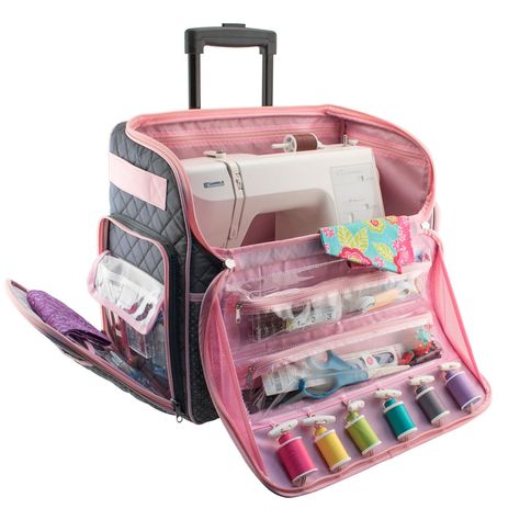 Machine Storage, Sewing Case, Sewing Storage, Sewing Machine Cover, Sewing Essentials, Sew Ins, Quilting Tools, Tote Storage, Singer Sewing Machine