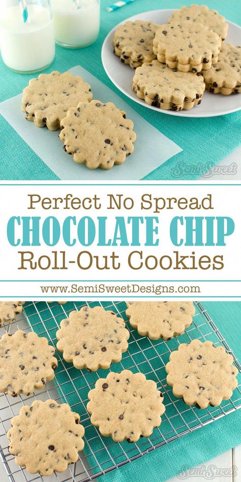 Roll Out Cookies, Cutout Cookie, Nutella Cookie, Drop Cookie, Drop Cookie Recipes, Resepi Biskut, Cut Out Cookie Recipe, Roll Cookies, Cookie Flavors