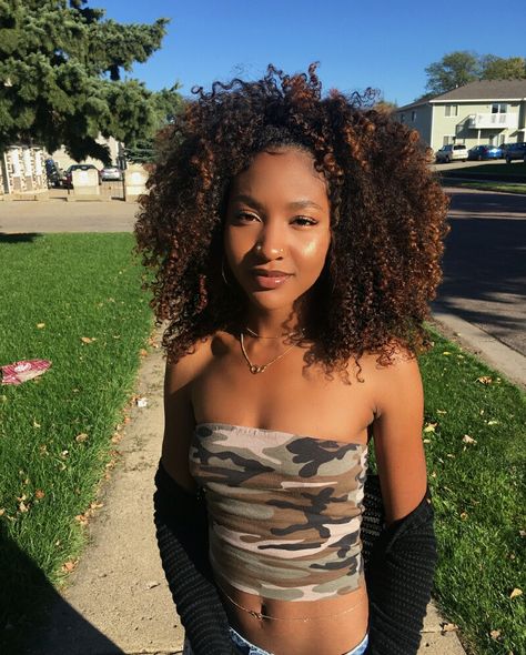 https://www.youtube.com/c/QueenKeema Ginger Highlights, Highlights Curly Hair, Very Important Person, Pelo Afro, Dyed Natural Hair, Cheap Human Hair, Natural Hair Tips, Curly Girl, Afro Hairstyles