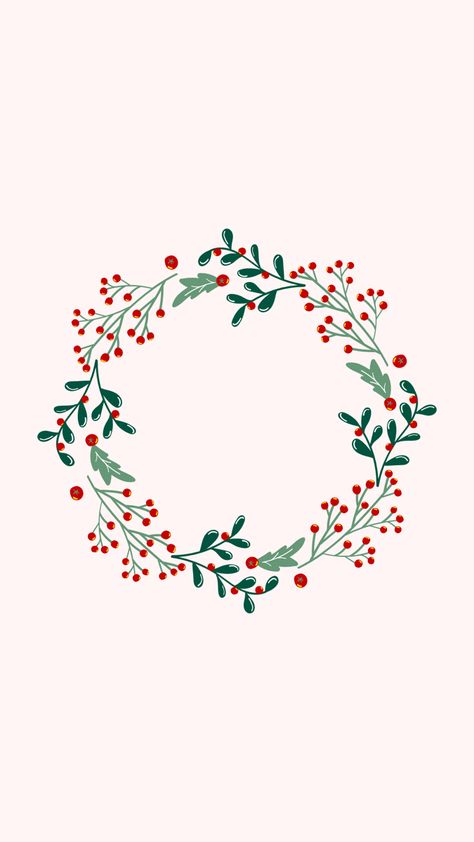 Christmas Wreaths Wallpaper, Modern Christmas Wallpaper, Christmas Garland Wallpaper, Christmas Apple Watch Face, Wreath Wallpaper, Christmas Wreath Wallpaper, Christmas Wreath Aesthetic, Present Wallpaper, Christmas Boho Wallpaper