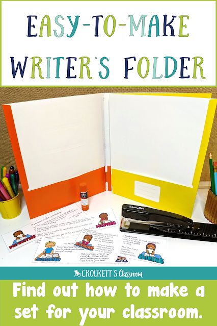 Writers Workshop Folders, Student Writing Folders, Writing Block, Writing Interventions, 6th Grade Writing, Writing Organization, Writing Folders, Writing Offices, Writing Projects