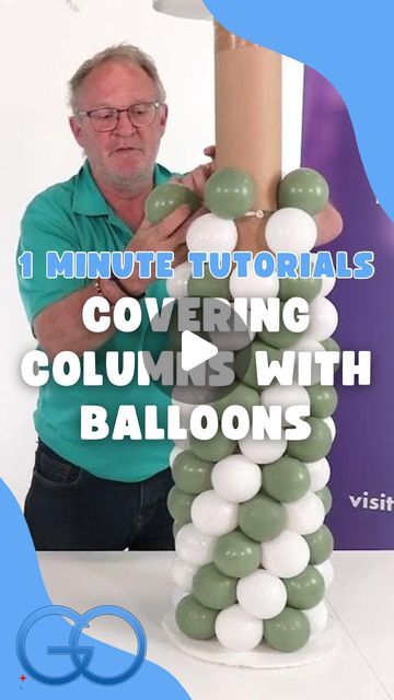 Balloon & Party Wholesaler - Stevenage, Hertfordshire on Instagram: "NEW TUTORIAL on YouTube!!  Covering volume with balloons isn’t easy…. When you don’t know how 😉  #youtubechannel #youtubetutorial #balloontutorial #balloontraining #balloonartist #eventdecor" Finish Line Balloon Arch, How To Make Balloon Towers, Balloon Walkway Entrance, Ballon Columns Ideas, Balloon Column Patterns, Diy Balloon Column Easy, Balloon Waterfall, Balloon Pillars Diy, Balloon Tower Ideas