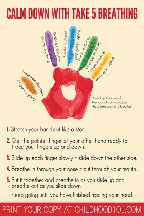 Take 5 Breathing Exercise for Kids: Learn to Manage Big Emotions #breathing #calmdown #feelingsandemotions Big Emotions, Counseling Activities, Mindfulness For Kids, Mental Training, Mindfulness Activities, Emotional Regulation, Parenting Skills, Breathing Exercises, Anger Management