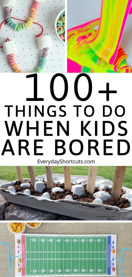 100+ Things to Do When Kids Are... - Recipes From Heaven Keeping Teens Busy During Summer, Bored Kids Ideas, Things For Kids To Do When Bored, Things To Do When Bored With Kids, Art Things To Do When Bored, Tiny House Mobile, Babysitting Activities, Easy Kid Activities, Boredom Busters For Kids