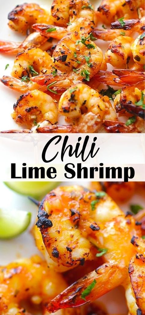 Chilli Lime Shrimp, Sweet Chili Shrimp, Lime Shrimp Recipes, Chili Lime Shrimp, Chili Shrimp, Grilled Shrimp Recipes, Lime Recipes, Lime Shrimp, Shrimp Recipes For Dinner