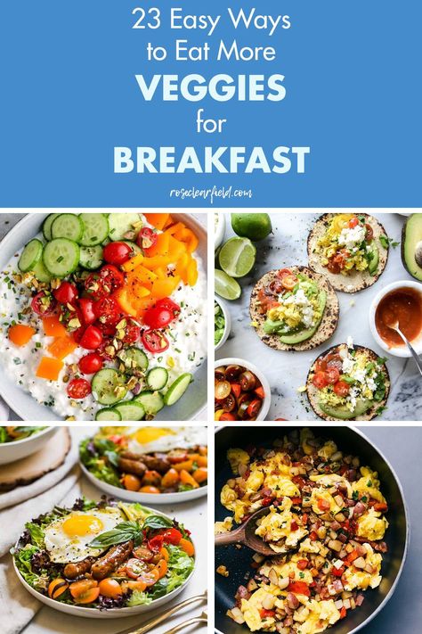 Vegetable Breakfast Meal Prep, Veggie Breakfast Meal Prep, Breakfast Sandwich With Veggies, Healthy Breakfast Veggies, Veggie And Protein Breakfast, Vegetables In Breakfast, Veggie Forward Breakfast, How To Eat Vegetables For Breakfast, Healthy Filling Breakfast On The Go