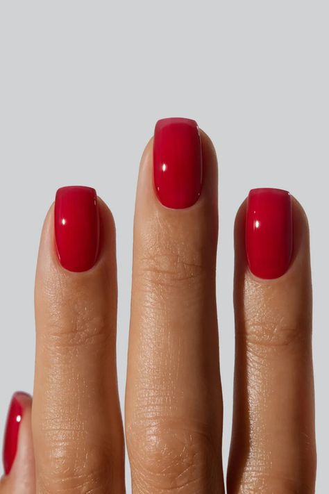 The Pomegranate Manicure Is Late Summer's Boldest Shade | Vogue New Nail Trends, Nails Aesthetic, Uv Gel Nail Polish, Red Nail Designs, New Nail, Top Nail, The Fruit, Mani Pedi, Uv Gel