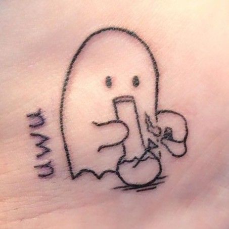 Acab Tattoo, Emo Tattoos, One Line, Grunge Tattoo, Sharpie Tattoos, Ghost Tattoo, Stick N Poke Tattoo, Doodle Tattoo, Creepy Tattoos