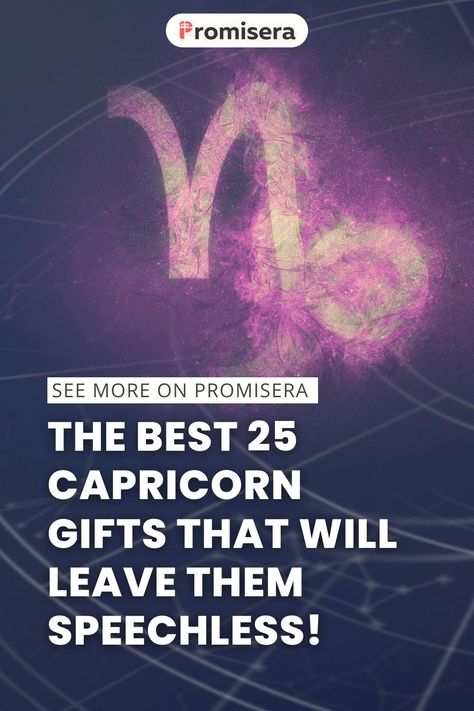 If you're on the hunt for the perfect gift for the ambitious and determined Capricorn, you're in luck! Capricorn gifts can be a little tricky to choose because this earth sign is known for its practicality and appreciation of quality over quantity. However, with a little thought and creativity, you can find unique Capricorn gifts that will truly leave them speechless. Capricorn Gifts, Capricorn Birthday, Capricorn Women, Quality Over Quantity, Earth Signs, Gifts For Women, Best Gifts, Perfect Gift, Gifts