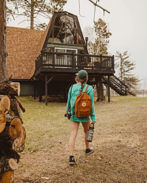 Dreaming Outloud, Hailey Miller, Boys Life, Cabin Life, Happy We, Super Happy, Cabins In The Woods, Fjallraven Kanken Backpack, Interior Design Inspiration