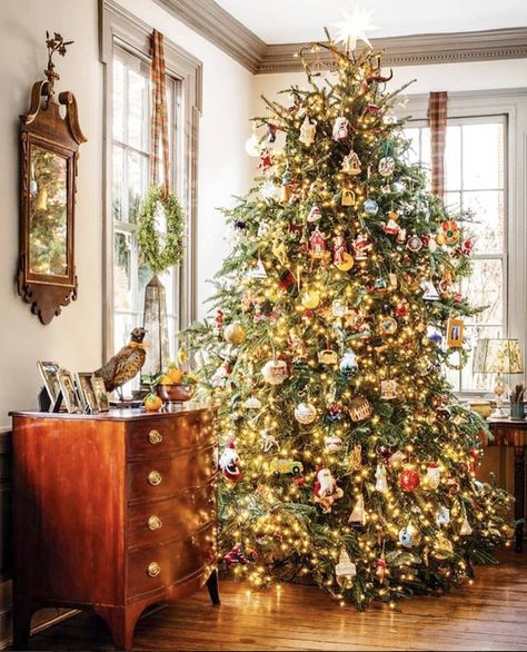 Clary Bosbyshell, Crismas Tree, Natal Country, Country Property, Glam Pad, Cottage Christmas, Diy Christmas Decorations, Christmas Interiors, Christmas Inspo