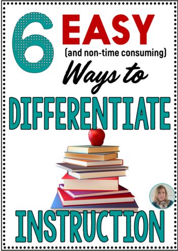 Instructional Strategies Teaching, Math Instructional Strategies, Differentiated Instruction Strategies, Differentiation Strategies, Differentiation In The Classroom, Differentiated Learning, Instructional Strategies, Instructional Coaching, Teaching Ela