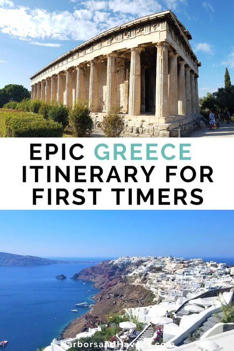 Trips To Greece, Best Time To Go To Greece, 12 Day Greece Itinerary, Greece Islands Top 10, Greek Island Vacation, Greek Islands Itinerary, Best Greek Islands To Visit, Vacation To Greece, Where To Go In Greece