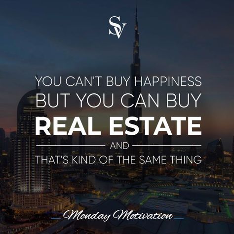 Real Estate Buying Process, Real Estate Investing Quotes, Real Estate Marketing Quotes, Realtor Humor, Real Estate Slogans, Real Estate Fun, Buy Real Estate, Realtor Social Media, Investment Quotes