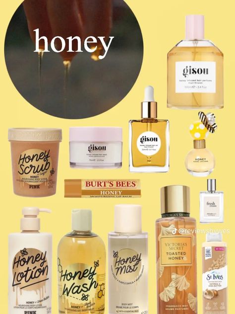 Things To Make U Smell Good, Perfumes That Smell Like Honey, Honey Smell Aesthetic, Honey Shower Routine, Honey Body Care, If You Want To Smell Like, You Want To Smell Like This, Honey Scented Perfume, Honey Scented Shower Routine