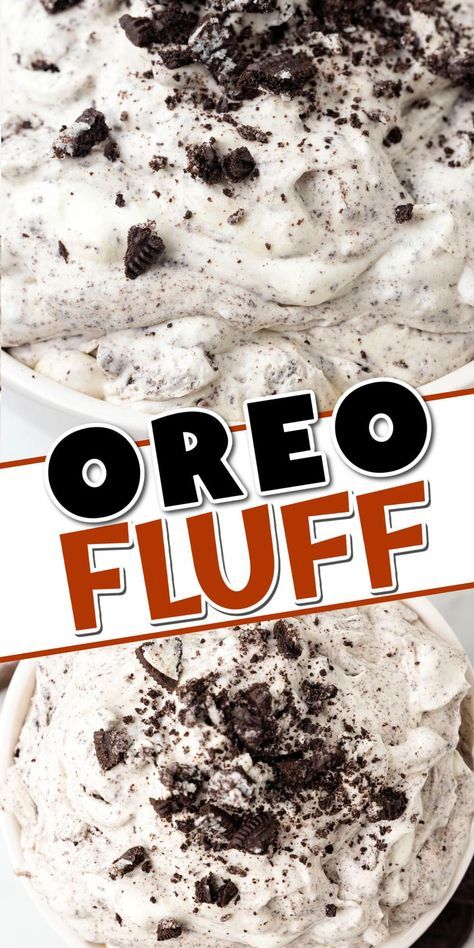 Oreo Fluff Cool Whip And Oreo Dessert, Oreo Fluff Pie, Oreo Pudding Cool Whip Dessert, Oreo Whip Cream Dessert, Oreo Fluff Dessert With Cream Cheese, Oreo Lush Dessert, Oreo Fluff Dessert Cool Whip, Oreo Salad Recipe, Cookies And Cream Fluff