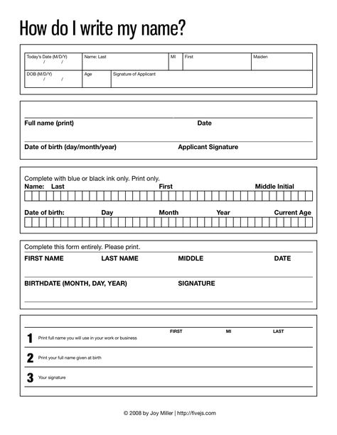 Although this says it is for kids, these are also great tips and ideas for helping adult learners learn how to fill out forms as well.  Filling out forms is an important life skill that can help empower our students! Filling Out Forms, Form Filling, Life Skills Class, Functional Life Skills, Life Skills Lessons, Vocational Skills, Life Skills Classroom, Teaching Life Skills, Living Skills