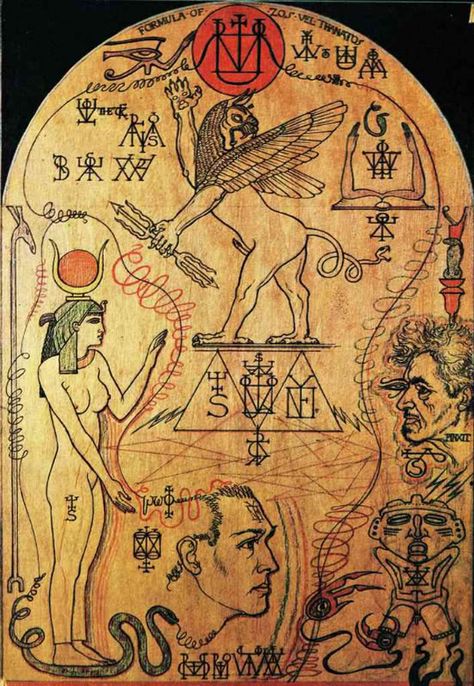 Austin Osman Spare and His Amazing Theory of Sigils (Part 2) - Laughing Socrates Austin Spare, Austin Osman Spare, Chaos Magick, Automatic Drawing, Esoteric Symbols, Chaos Magic, Ancient Persia, Esoteric Art, Evil People