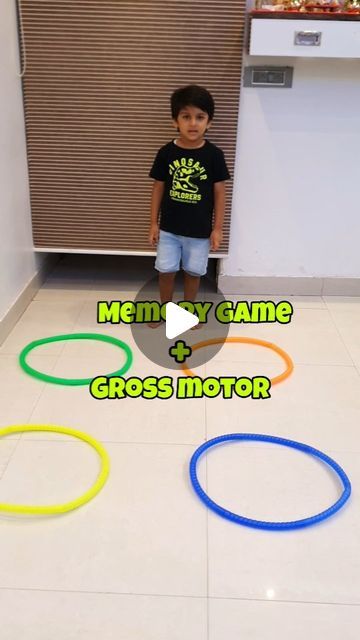 Memory Games For Kindergarten, Activity Games For Kindergarten, Preschool Physical Activity, Preschool Activities Physical, Gross Motor Activity For Kindergarten, Gross Motor For Kindergarten, Hula Hoops Games, Gross Motor Skills For Preschoolers Movement Activities, Activities For Gross Motor Skills