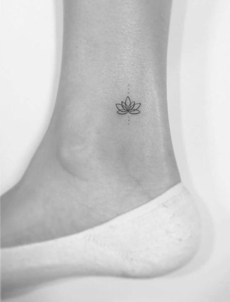 #tattoo #tattoos #inked #tattooart #tattooed #tattooideas #tattoodesign #tattooinspiration #tattoosleeve #tattooflash #inkedgirls #tattooedwomen  #InkLaughs  #TattooFails Tattoo Placements, Tato Henna, Cat Tattoos, Small Girl Tattoos, Tiny Tattoo, Lotus Tattoo, Dainty Tattoos, Subtle Tattoos, Ankle Tattoo