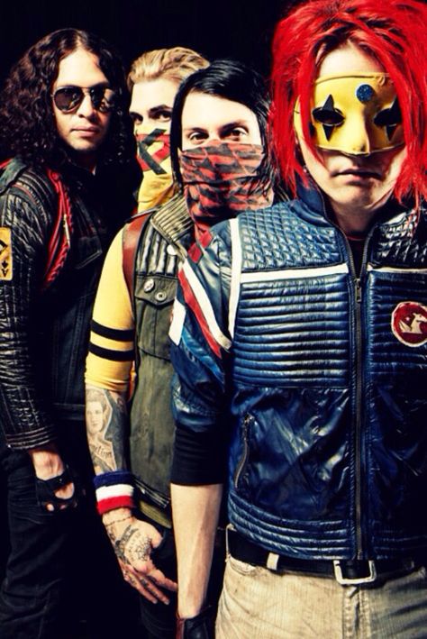 My Chemical Romance | Danger Days Danger Days, Good Charlotte, I Love Mcr, Palaye Royale, Black Parade, Mikey Way, Frank Iero, Asking Alexandria, Gerard Way