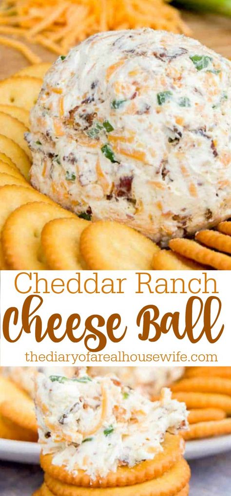 Bacon Themed Food, Race Day Snacks, Ranch Cheeseball, Bacon Ranch Cheese Ball, Ranch Cheese Ball, Cheese Ball Recipes Easy, Savory Dips, Lisa White, Broccoli Bacon