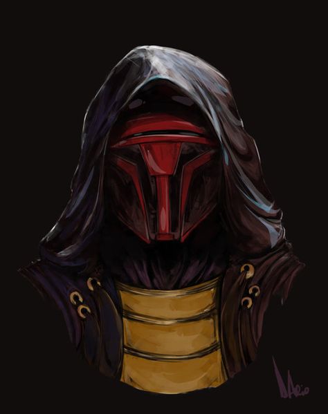 Darth Revan by hairycanarytx Star Wars Darth Revan, Star Wars Kotor, Star Wars Sith Lords, Darth Nihilus, Darth Revan, Star Wars Sith, Star Wars The Old, Star Wars Characters Pictures, Star Wars Concept Art