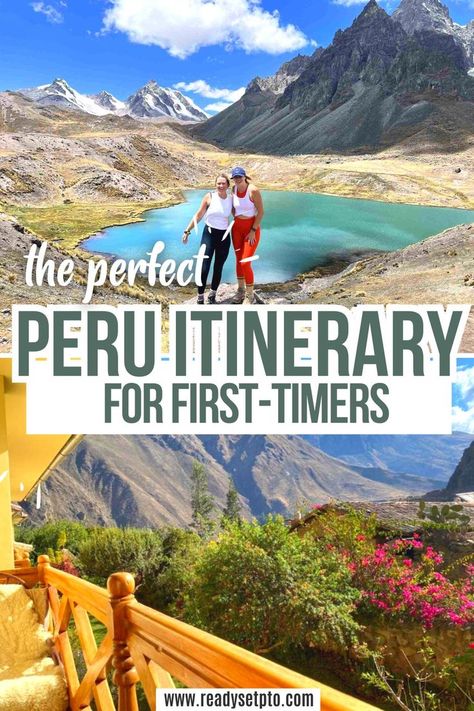 The Perfect Peru Itinerary for First-Timers 1 Week In Peru, 10 Day Peru Itinerary, Peru Trip Planning, Lima Peru Itinerary, One Week In Peru, Peru Things To Do, Peru 7 Day Itinerary, Peru Travel Itinerary, Peru Itinerary 10 Days