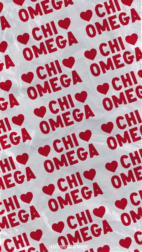 Chi Omega Symphony, Chi Omega Recruitment, Big/little Baskets, Sorority Buttons, Big Little Canvas, Omega Red, Tri Delt, Sorority Banner, Sorority Bid Day