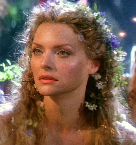 Midsummer Night's Dream Movie, Midsummer Nights Dream Fairies, Queen Titania, Midsummer Nights Dream Party, Rowan Berry, Midsummer Nights Dream Wedding, Faery Queen, A Midsummer Night's Dream, Flowers In Her Hair