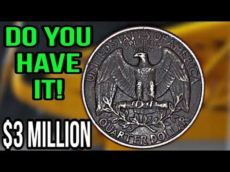 Most valuable Washington quarter dollars top 4 rare coins in the world worth a lot of money! - YouTube Rare 50p Coins Value, Silver Dollar Coin Value, Valuable Wheat Pennies, Old Coins Price, Old Pennies Worth Money, Sell Old Coins, Old Coins Value, Valuable Pennies, Penny Values