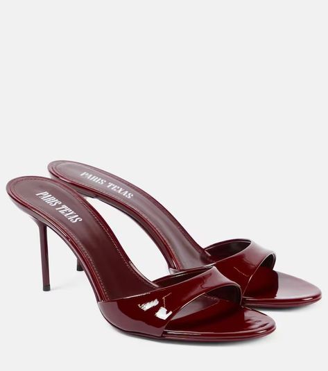 Designer Mules | Shop at Mytheresa Pretty Heels, Dr Shoes, Mid Heel Sandals, Paris Texas, Cute Heels, Shoe Inspo, Girly Shoes, Aesthetic Shoes, Swag Shoes