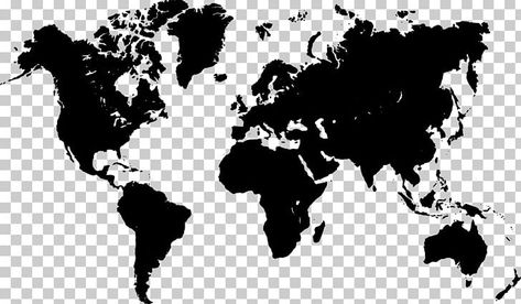 World Map Black And White, World Map Stencil, Map Stencil, Wallpaper Horse, World Atlas Map, Black And White Png, Map Black And White, Mango Mango, Wallpaper Crafts