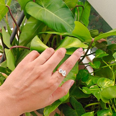 Something for you and me. 💌⁠ An increasingly popular ring trend, as seen by many celebrities, is the toi et moi ring. This ring is a band with two stones of different shapes nestled on the band. It represents two entities meeting as one. This incredibly romantic ring style can be customised, from the shapes of the diamond to the stones. Shop all Toi et Moi rings at the link in bio.⁠ ⁠ #jewelryismagic #engagementring #engagementrings #toietmoi #toietmoiring Rings Oval, Romantic Rings, Popular Rings, Ring Trends, Ring Style, Best Diamond, Different Shapes, Fashion Rings, Link In Bio