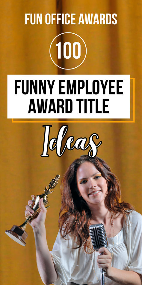 Office celebrations take on a whole new dimension when unconventional accolades are in the mix! While traditional honors like “Top Performer” carry their weight in gold, there’s something special about being recognized for your distinctive traits or untapped abilities. Coworker Awards Funny, Fun Employee Awards, Silly Awards For Employees, Staff Awards Ideas Employee Recognition, Office Competition Ideas, Dundie Awards Ideas, Funny Work Awards Ideas, Dundies Award Ideas For Friends, Dundee Awards Ideas