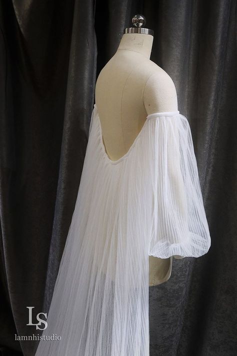 Long Sleeve Cape Wedding Dress, Cape Veil Strapless Dress, Fariy Tail Wedding Dress, Cape Veils Bridal, Hooded Wedding Veil Bridal Cape, Vail Cape, Wedding Cape With Sleeves, Wedding Cape Sleeves, Veil Cape Wedding