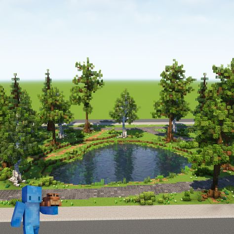 This park fits perfectly in a busy city for people to chill a bit. I really liked building this kind of nature, should I do this more in the future?

  > Let me know what you think!
  > Shaders : Complementary

#minecraft #minecraftbuilds #minecraftbuildings #buildings Minecraft Park, Minecraft Plants, Park Fits, Minecraft Garden, Minecraft House Plans, Minecraft Medieval, Minecraft Furniture, Minecraft City, Minecraft Plans