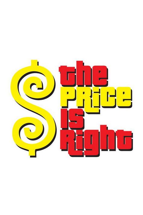 The Price Is Right TV Price Is Right Wheel, Price Is Right Costume, Price Is Right Shirts, Create Logo Design, Price Is Right Games, Of Logo Design, Disney Font, The Price Is Right, Price Is Right